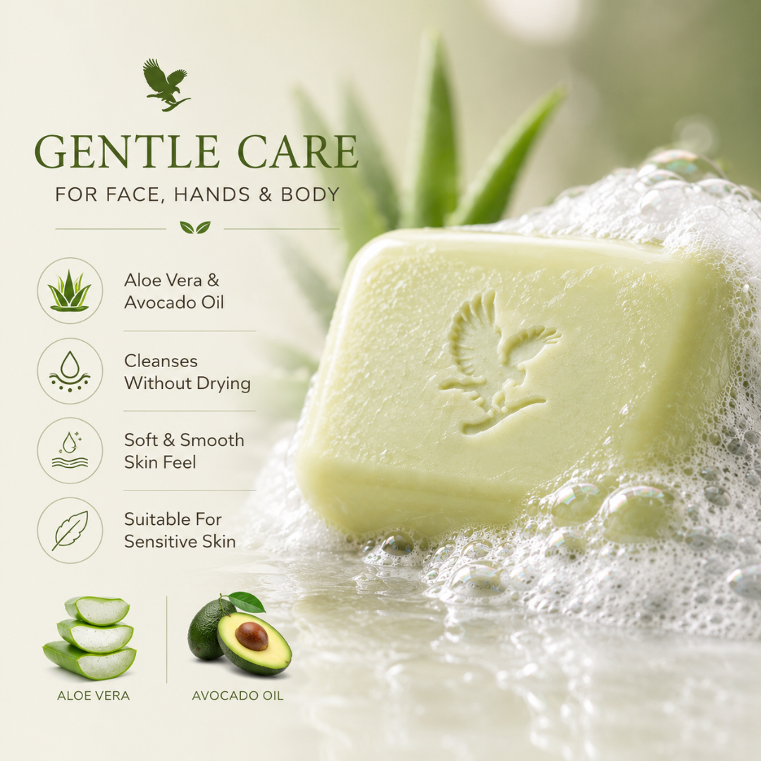 Forever Aloe Avocado Face & Body Soap