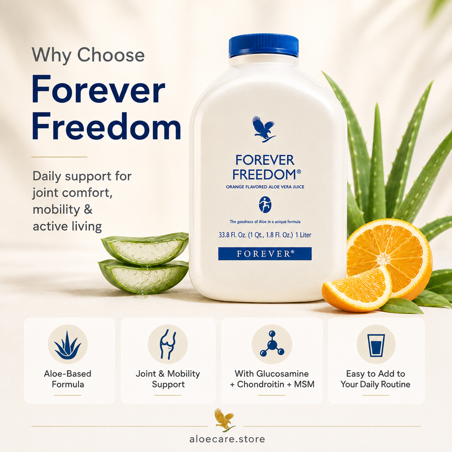 Forever Freedom – Joint & Mobility Support Aloe Vera Drink 1L