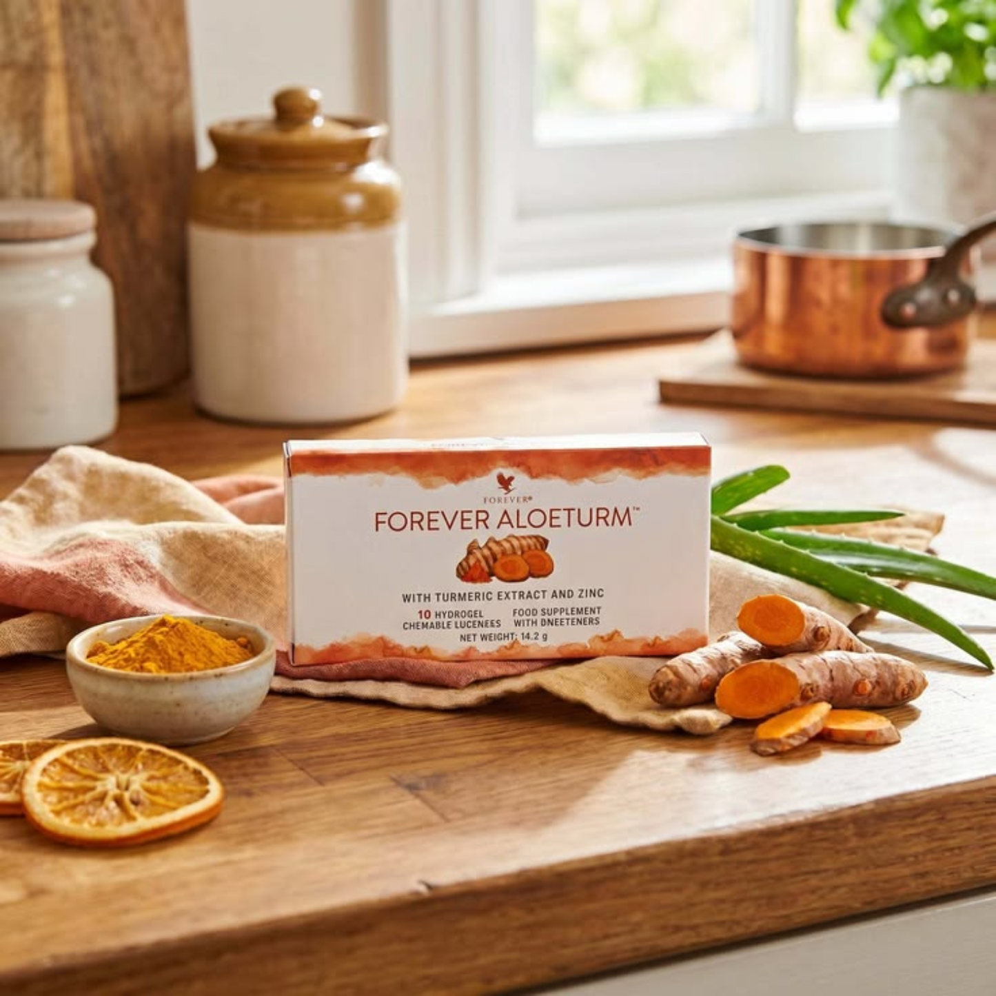 Forever AloeTurm™ – Turmeric & Zinc Lozenges for Daily Wellness