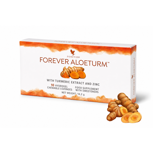 Forever AloeTurm™ – Turmeric & Zinc Lozenges for Daily Wellness