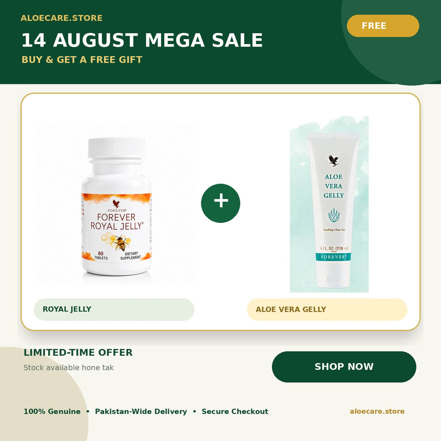 Forever Royal Jelly + Aloe Vera Gelly FREE